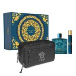 Versace Eros Eau De Parfum for Men Set 100 Ml + 10 Ml Travel + Trousse