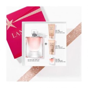 Lancôme La Vie Est Belle Gift Set Edp 100 Ml+edp 4 Ml +body Lotion 50 Ml +shower Gel 50 Ml