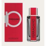 Salvatore Ferragamo Red Leather Eau De Parfum Pour Homme 100 Ml